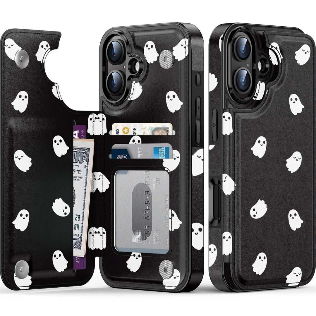 Wildflower Wallet Case for iPhone 16 Pro - DOKUTRONIX