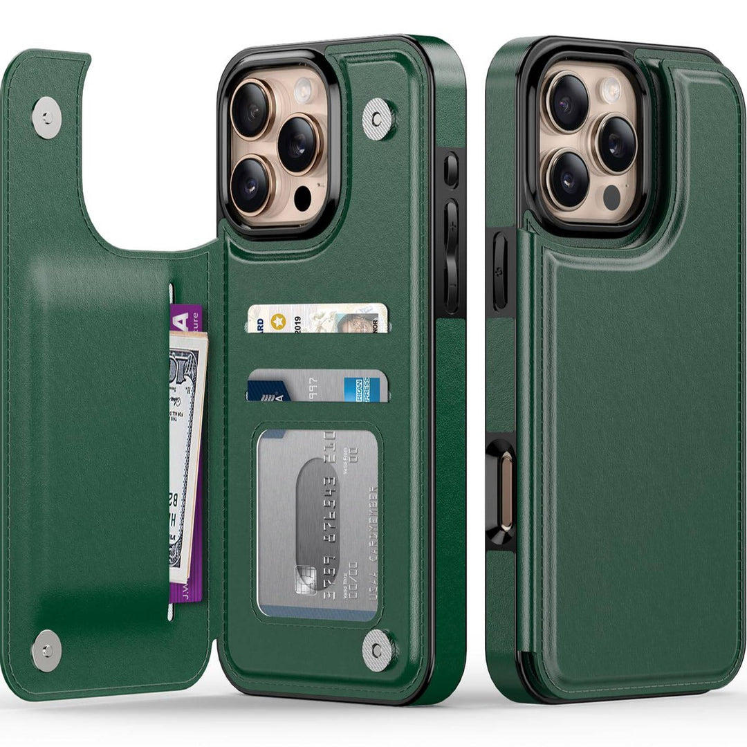 Wildflower Wallet Case for iPhone 16 Pro - DOKUTRONIX