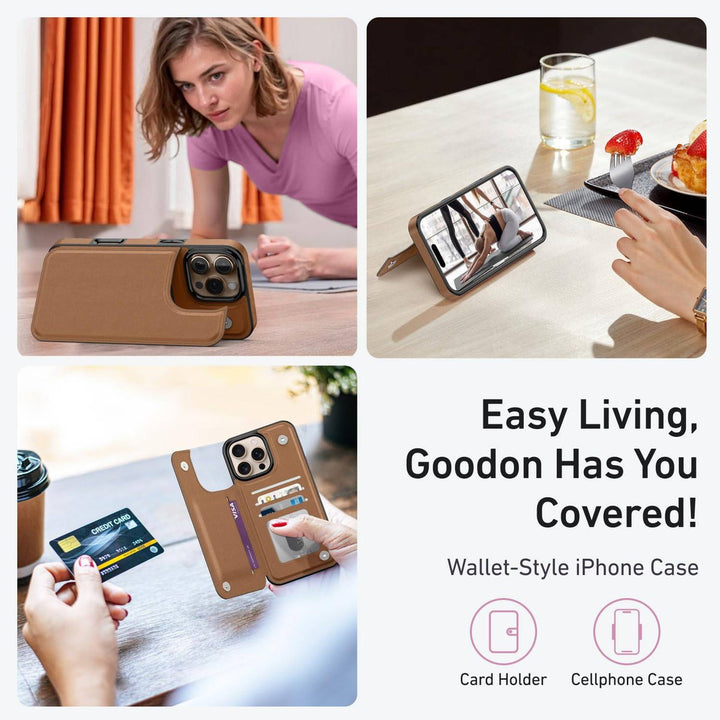 Wildflower Wallet Case for iPhone 16 Pro - DOKUTRONIX