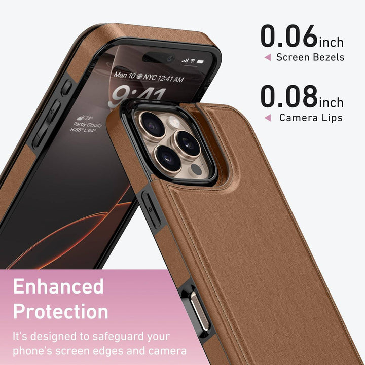 Wildflower Wallet Case for iPhone 16 Pro - DOKUTRONIX