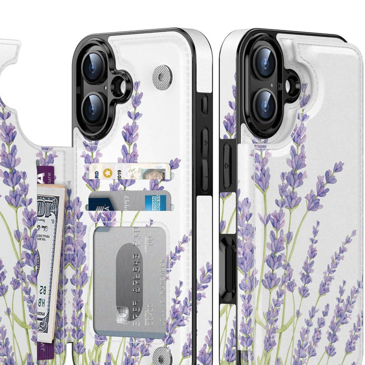Wildflower Wallet Case for iPhone 16 Pro - DOKUTRONIX