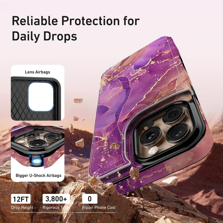 Wildflower Wallet Case for iPhone 16 Pro - DOKUTRONIX