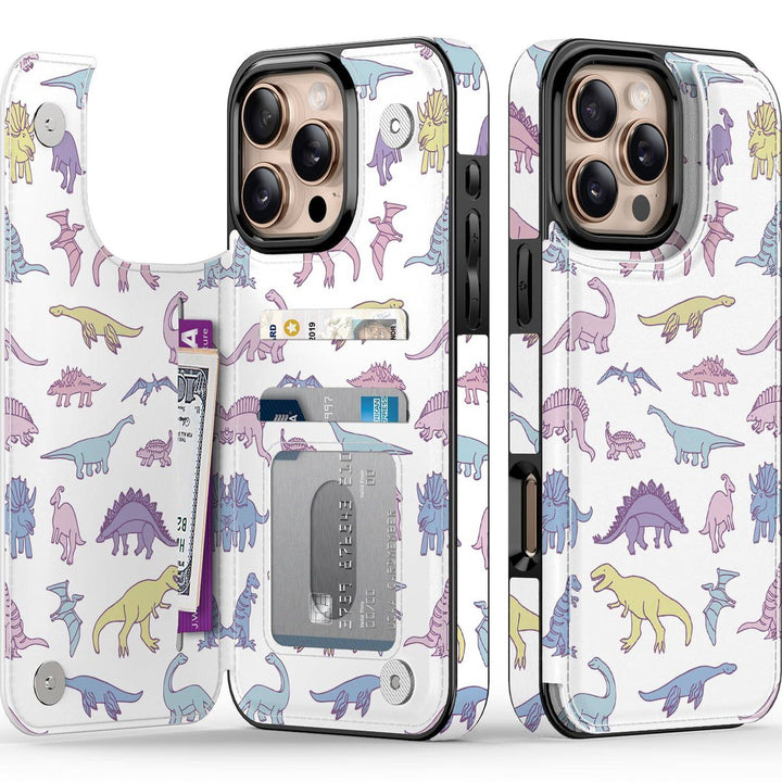 Wildflower Wallet Case for iPhone 16 Pro - DOKUTRONIX