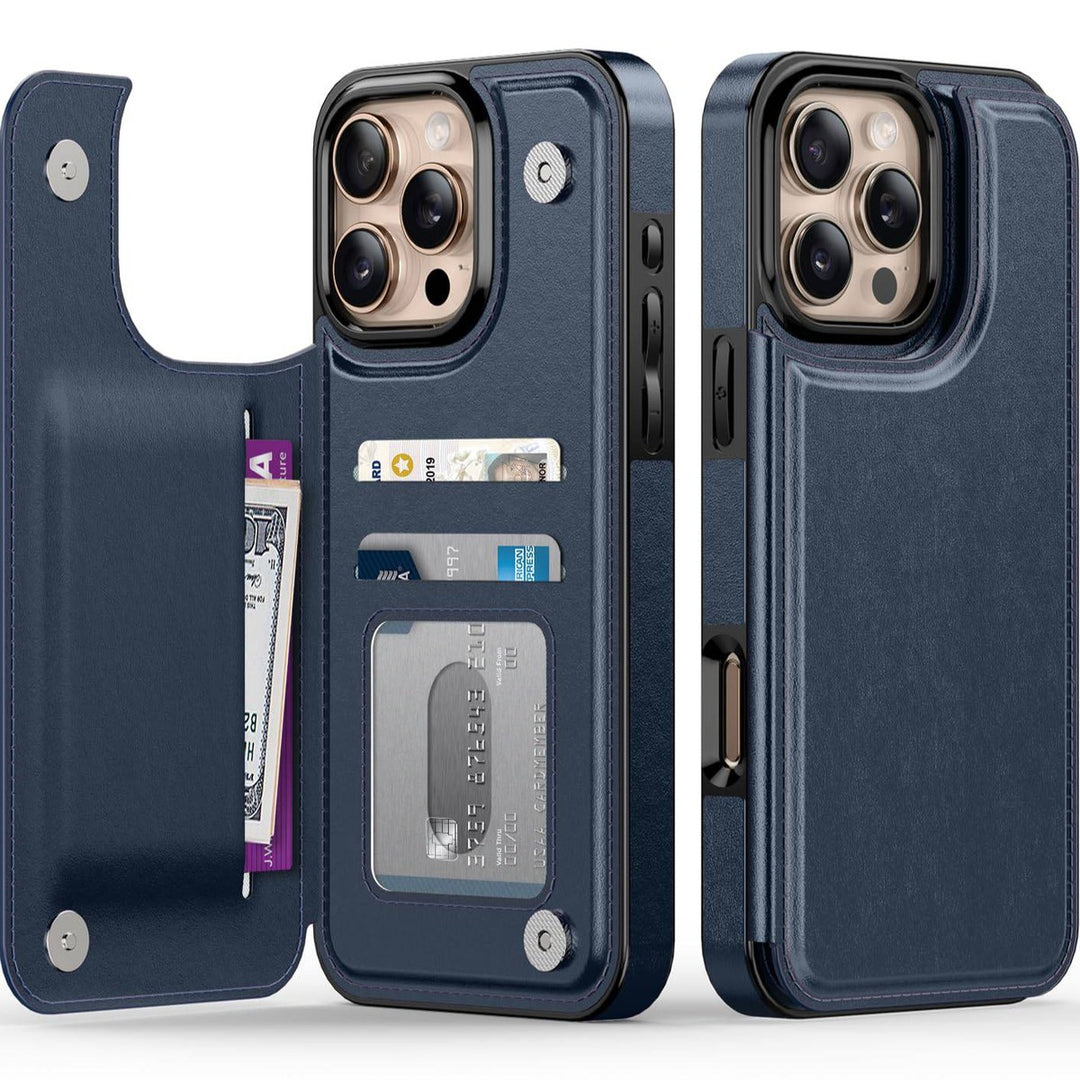 Wildflower Wallet Case for iPhone 16 Pro - DOKUTRONIX