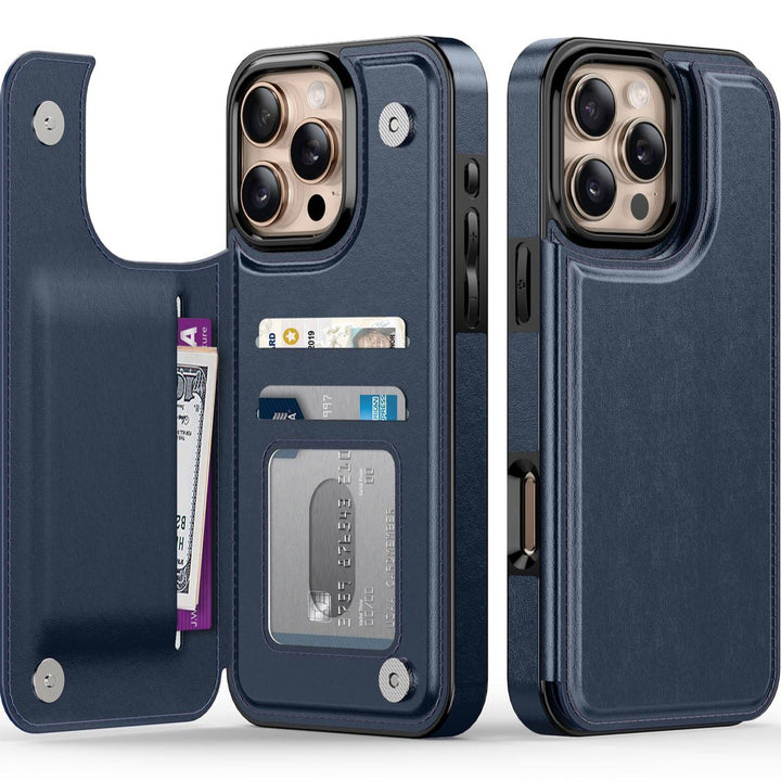 Wildflower Wallet Case for iPhone 16 Pro - DOKUTRONIX