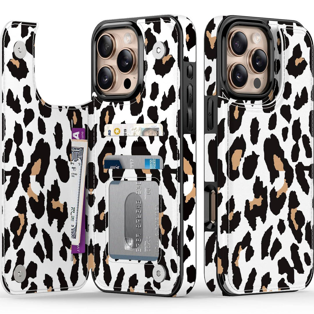 Wildflower Wallet Case for iPhone 16 Pro - DOKUTRONIX