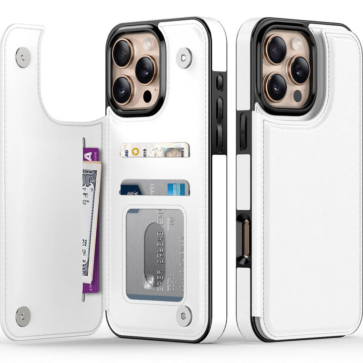 Wildflower Wallet Case for iPhone 16 Pro - DOKUTRONIX