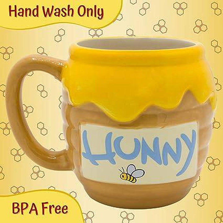 Hunny Bliss 3D Pooh Pot Mug - DOKUTRONIX