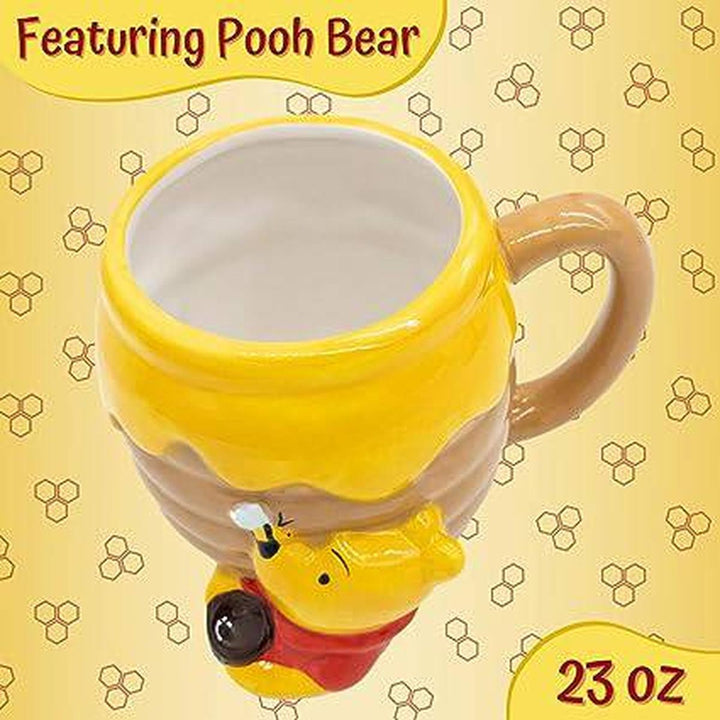 Hunny Bliss 3D Pooh Pot Mug - DOKUTRONIX
