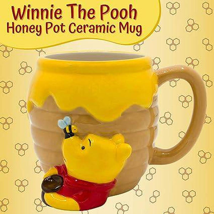 Hunny Bliss 3D Pooh Pot Mug - DOKUTRONIX