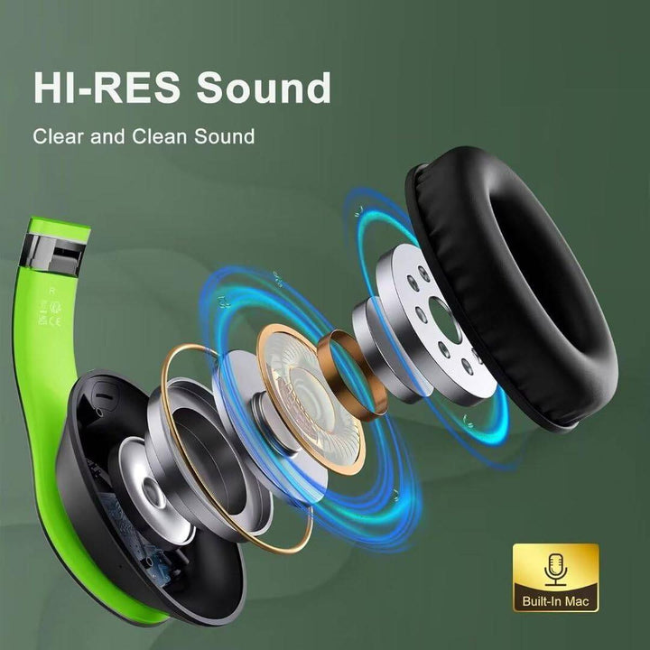 GreenTunes Wireless Headphones - DOKUTRONIX