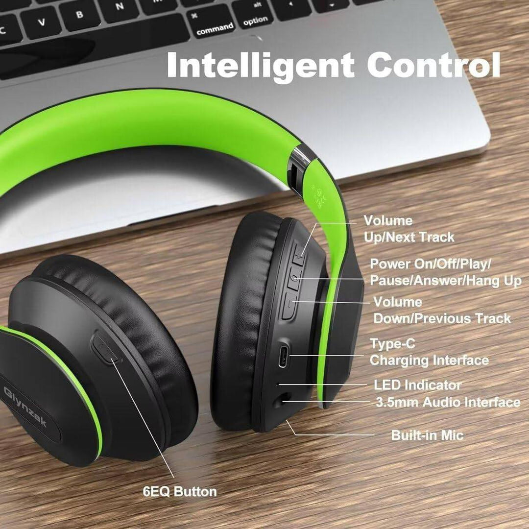 GreenTunes Wireless Headphones - DOKUTRONIX