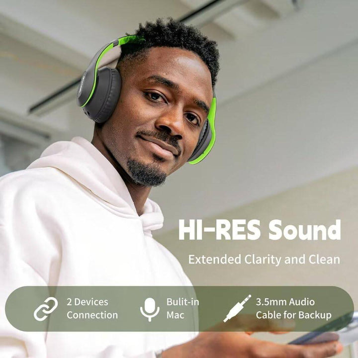 GreenTunes Wireless Headphones - DOKUTRONIX