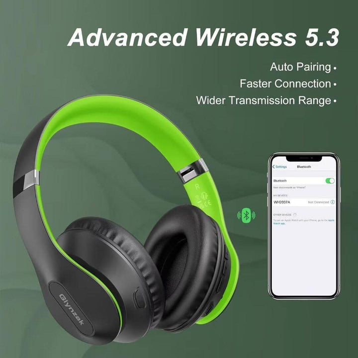 GreenTunes Wireless Headphones - DOKUTRONIX