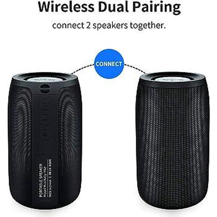 AquaSound Duo: Waterproof Bluetooth Speaker - DOKUTRONIX