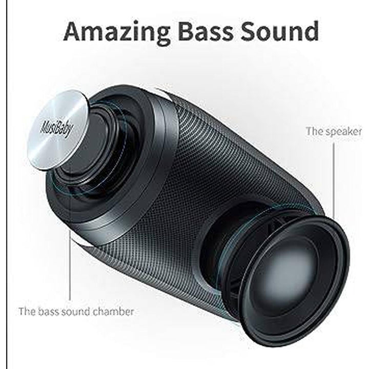 AquaSound Duo: Waterproof Bluetooth Speaker - DOKUTRONIX