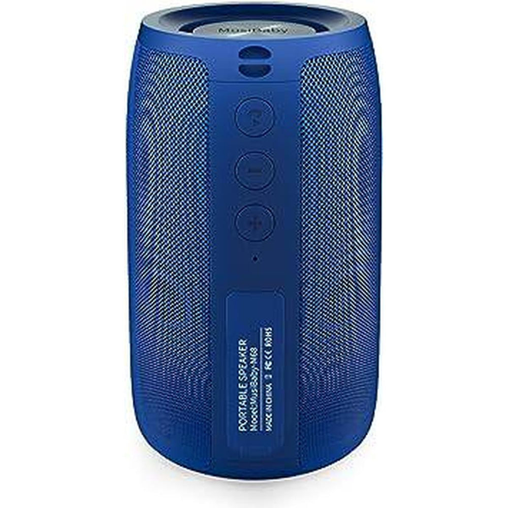 AquaSound Blue Stereo Speaker - DOKUTRONIX