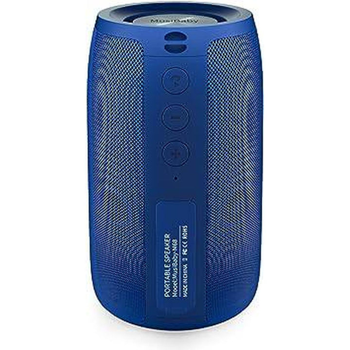 AquaSound Blue Stereo Speaker - DOKUTRONIX