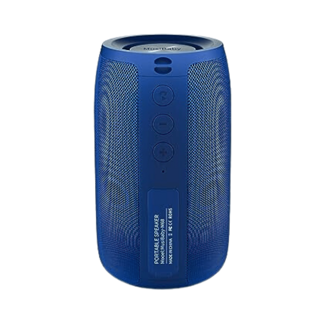AquaSound Blue Stereo Speaker - DOKUTRONIX