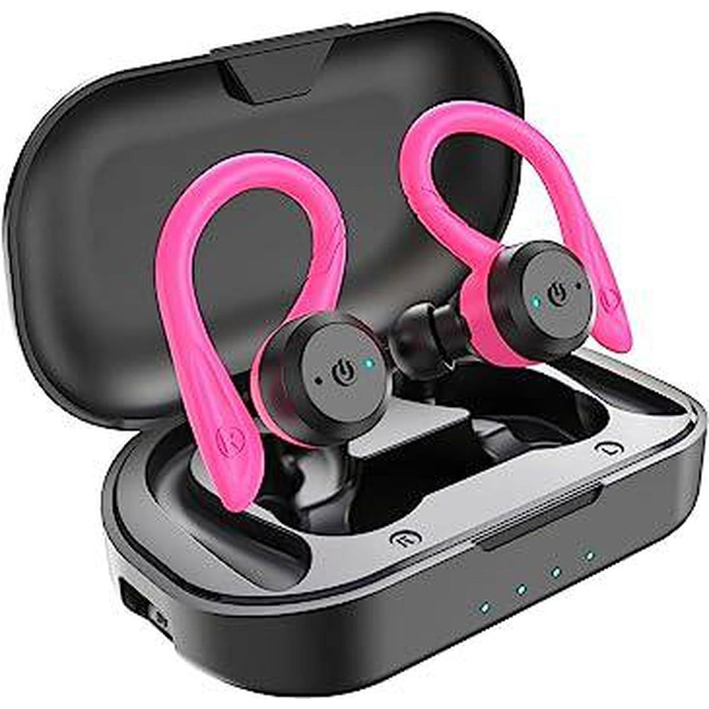 PinkBass Active Earbuds - Sporty Sound on the Go! - DOKUTRONIX