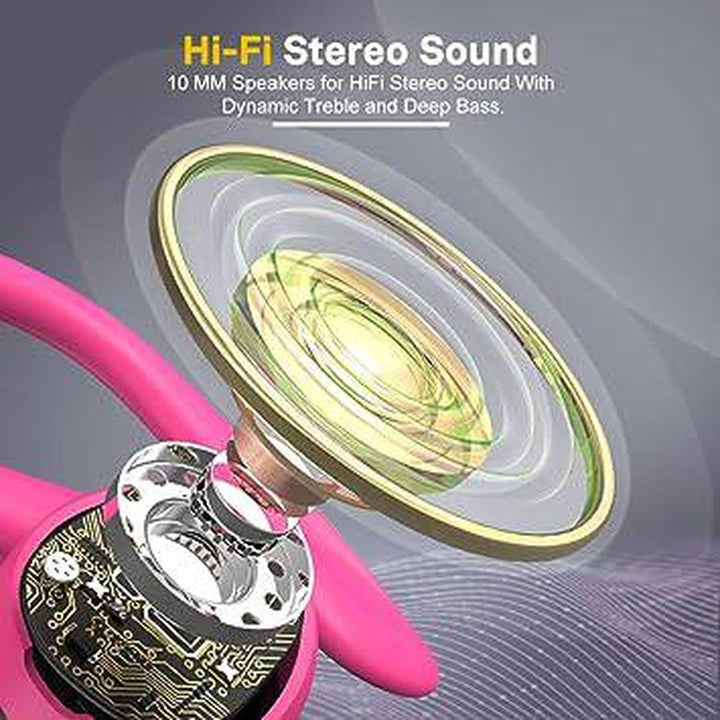 PinkBass Active Earbuds - Sporty Sound on the Go! - DOKUTRONIX