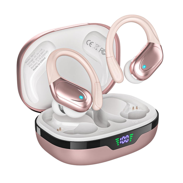Endurance Pro Wireless Earbuds with Power Display - DOKUTRONIX