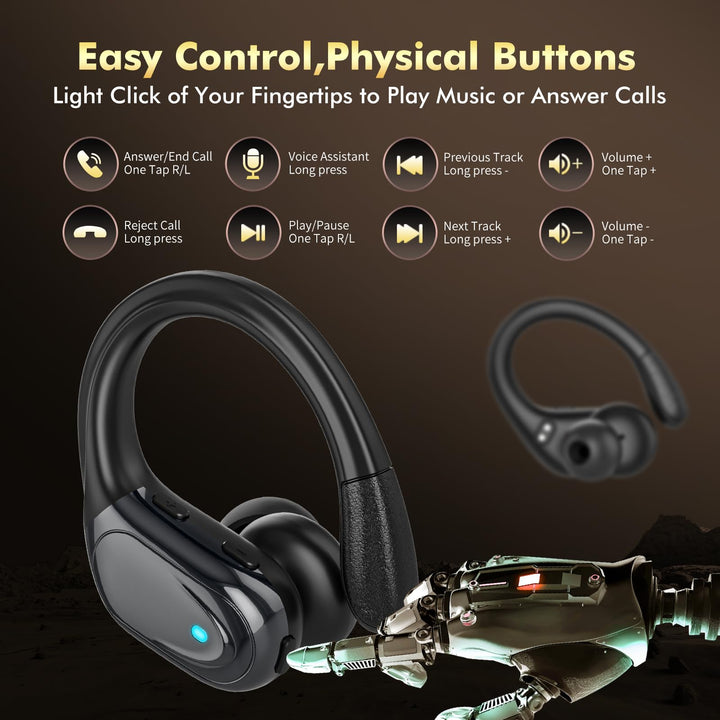 Endurance Pro Wireless Earbuds with Power Display - DOKUTRONIX