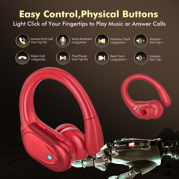 Endurance Pro Wireless Earbuds with Power Display - DOKUTRONIX