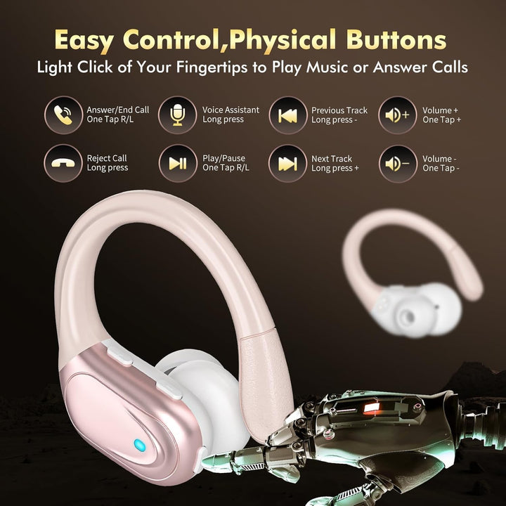 Endurance Pro Wireless Earbuds with Power Display - DOKUTRONIX