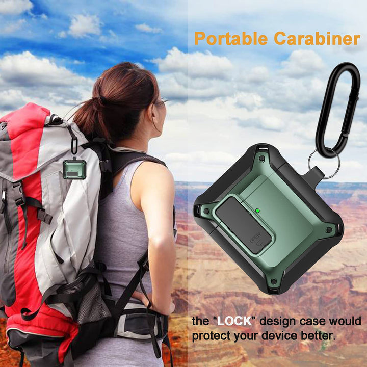 ArmorLock Airpod Case: Shockproof Security Shell - DOKUTRONIX
