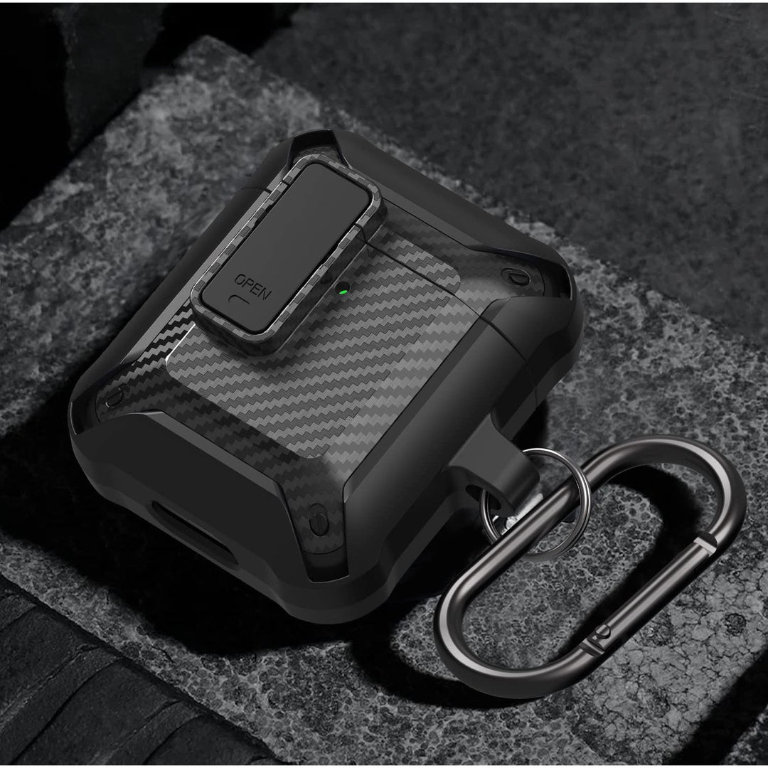 Wonjury SecureLock Armor AirPod Case & Cleaner Kit - DOKUTRONIX