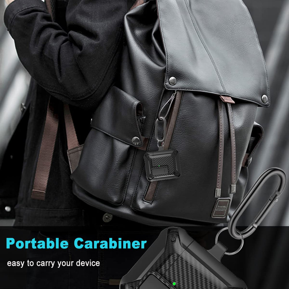 Wonjury SecureLock Armor AirPod Case & Cleaner Kit - DOKUTRONIX