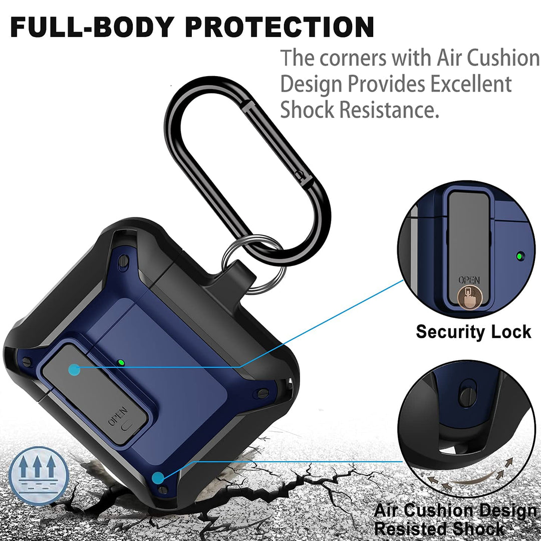 ArmorLock AirPod Case: Shockproof & Secure - DOKUTRONIX