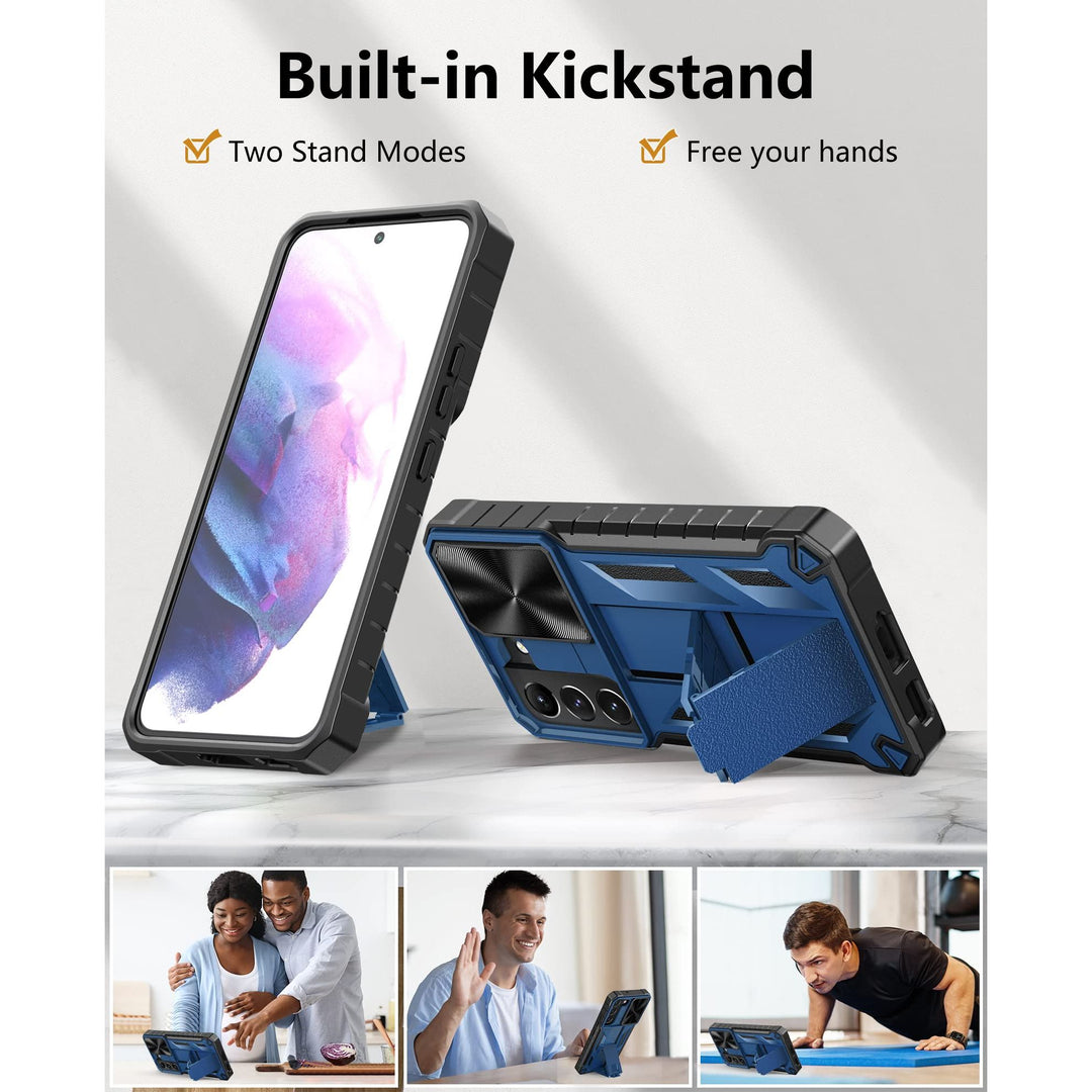 WTYOO ArmorShield Galaxy S22+ Case with Kickstand - DOKUTRONIX