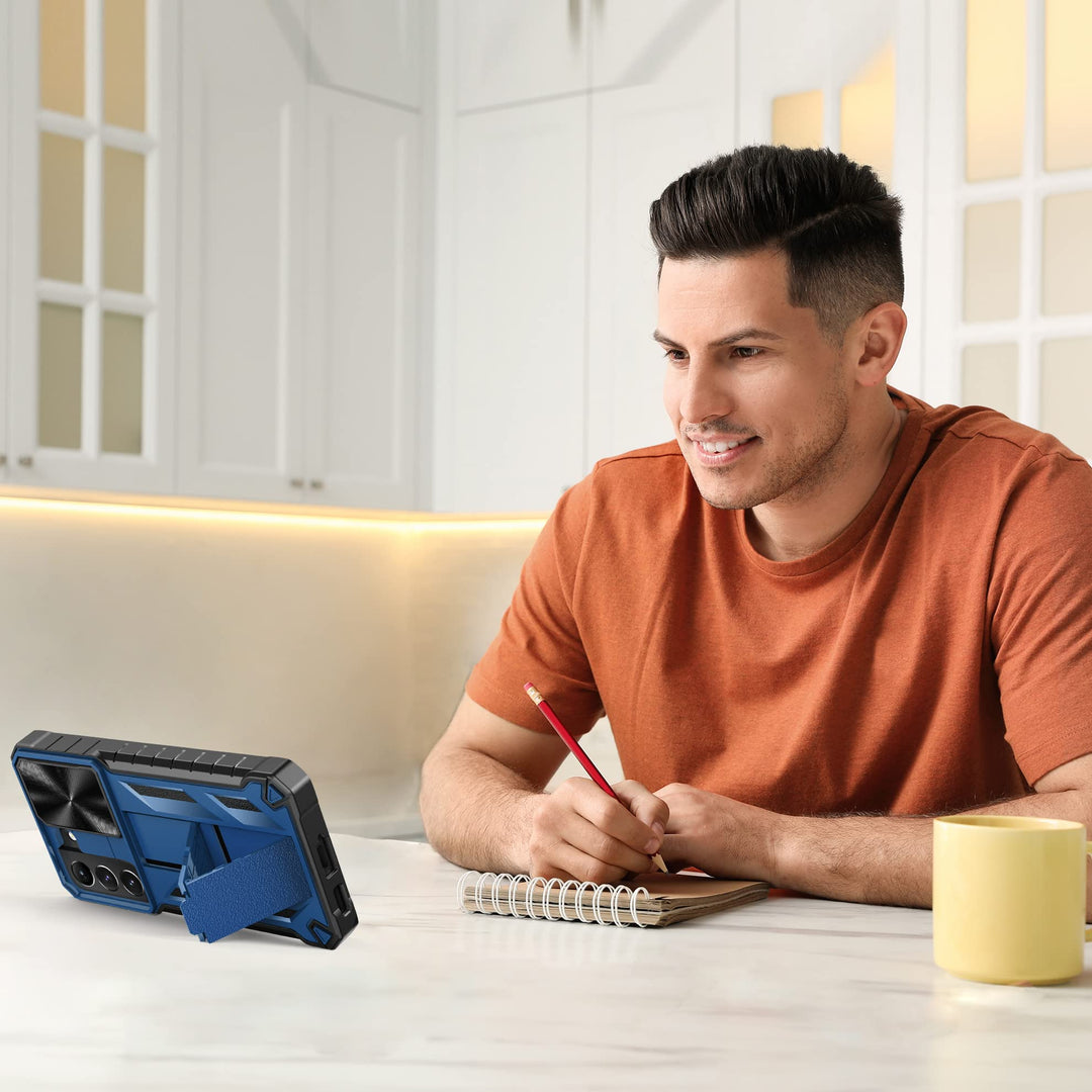 WTYOO ArmorShield Galaxy S22+ Case with Kickstand - DOKUTRONIX