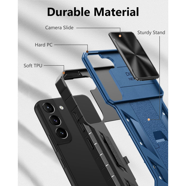 WTYOO ArmorShield Galaxy S22+ Case with Kickstand - DOKUTRONIX