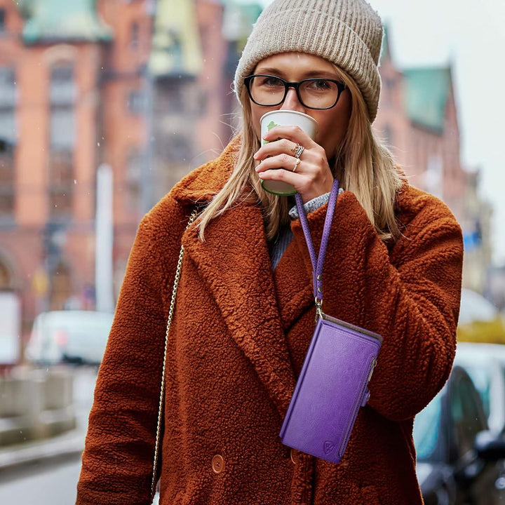 XcaseBar Pro Wallet Case - Wine Red - DOKUTRONIX