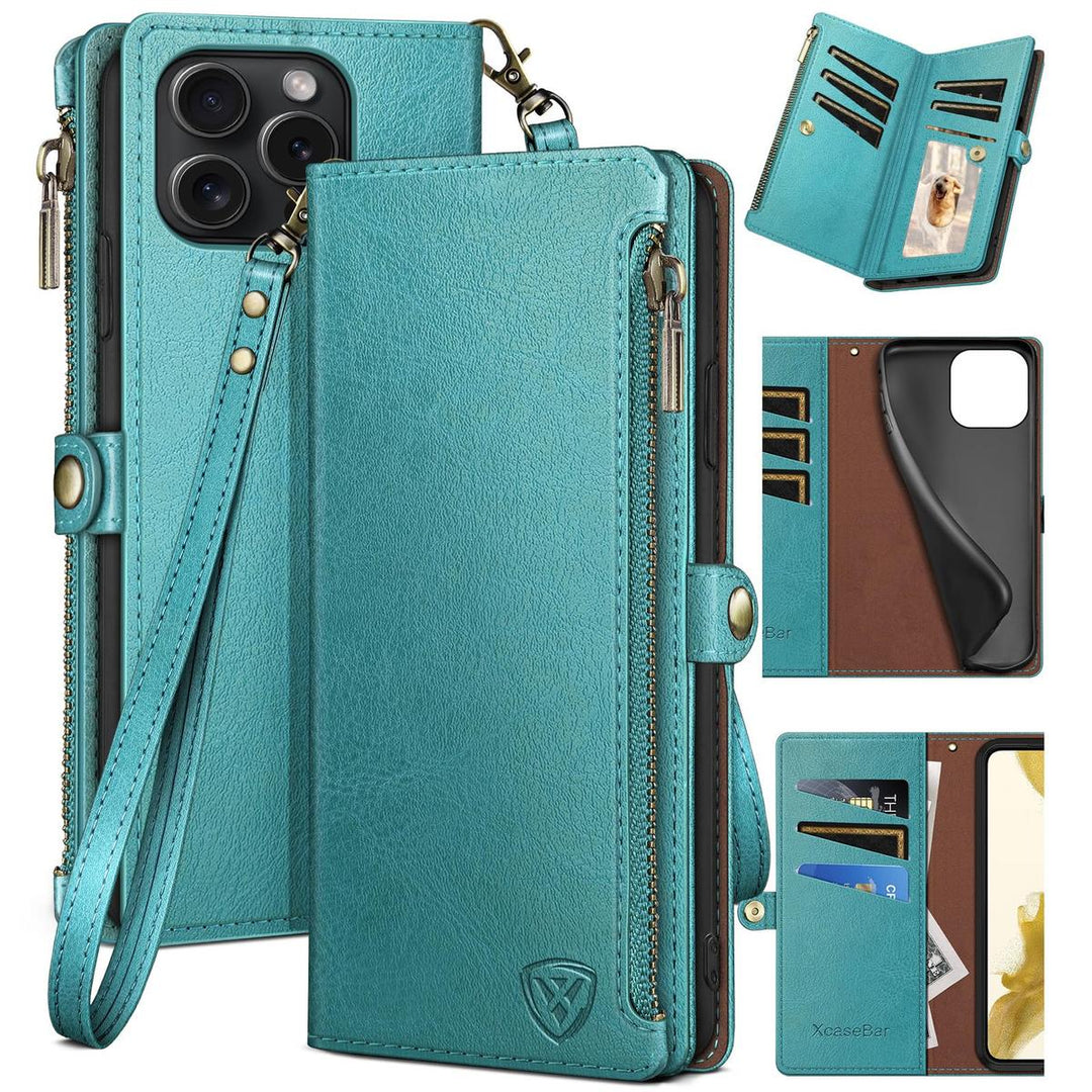 XcaseBar Pro Wallet Case - Wine Red - DOKUTRONIX