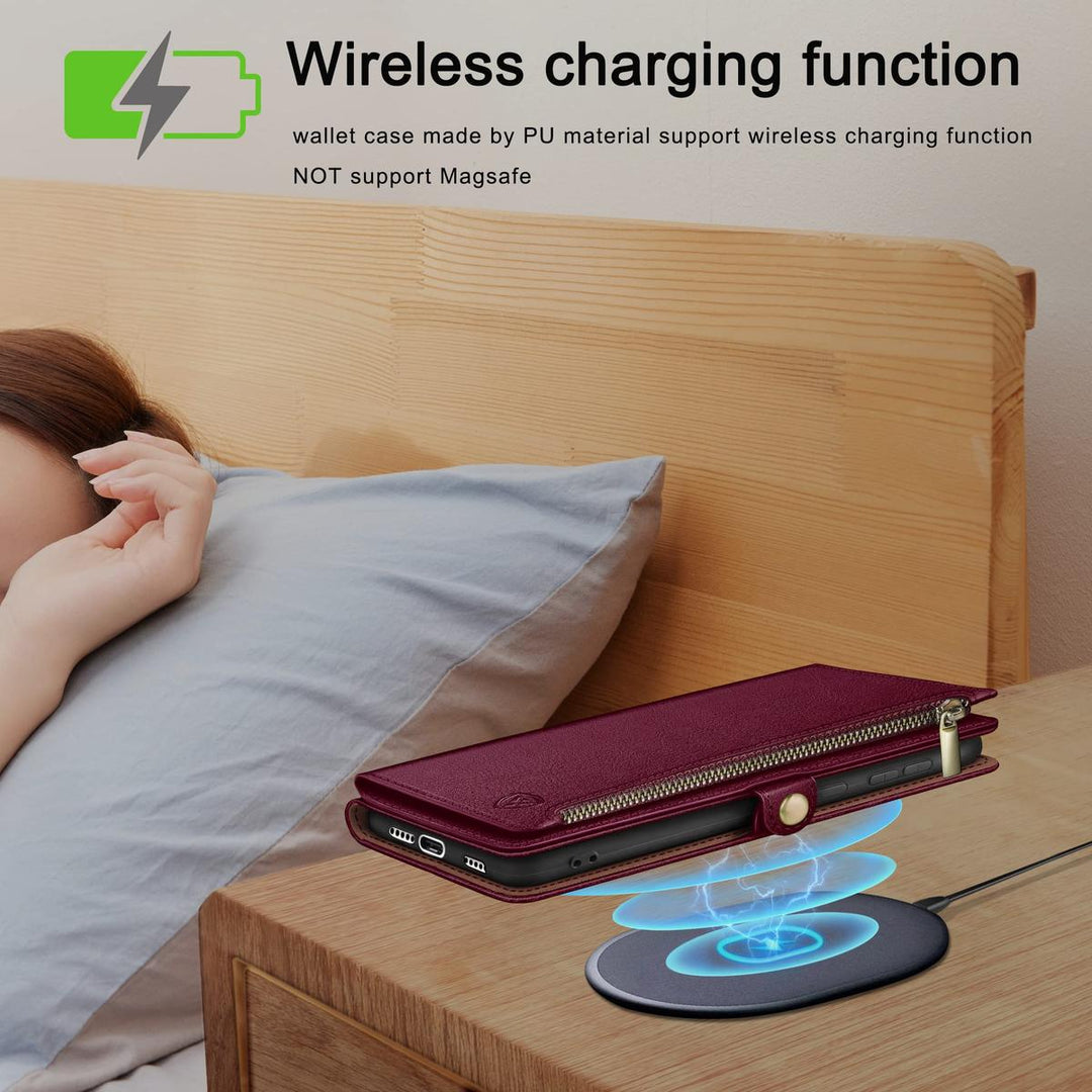 XcaseBar Pro Wallet Case - Wine Red - DOKUTRONIX