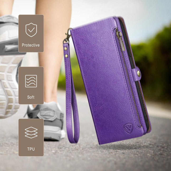 XcaseBar Pro Wallet Case - Wine Red - DOKUTRONIX