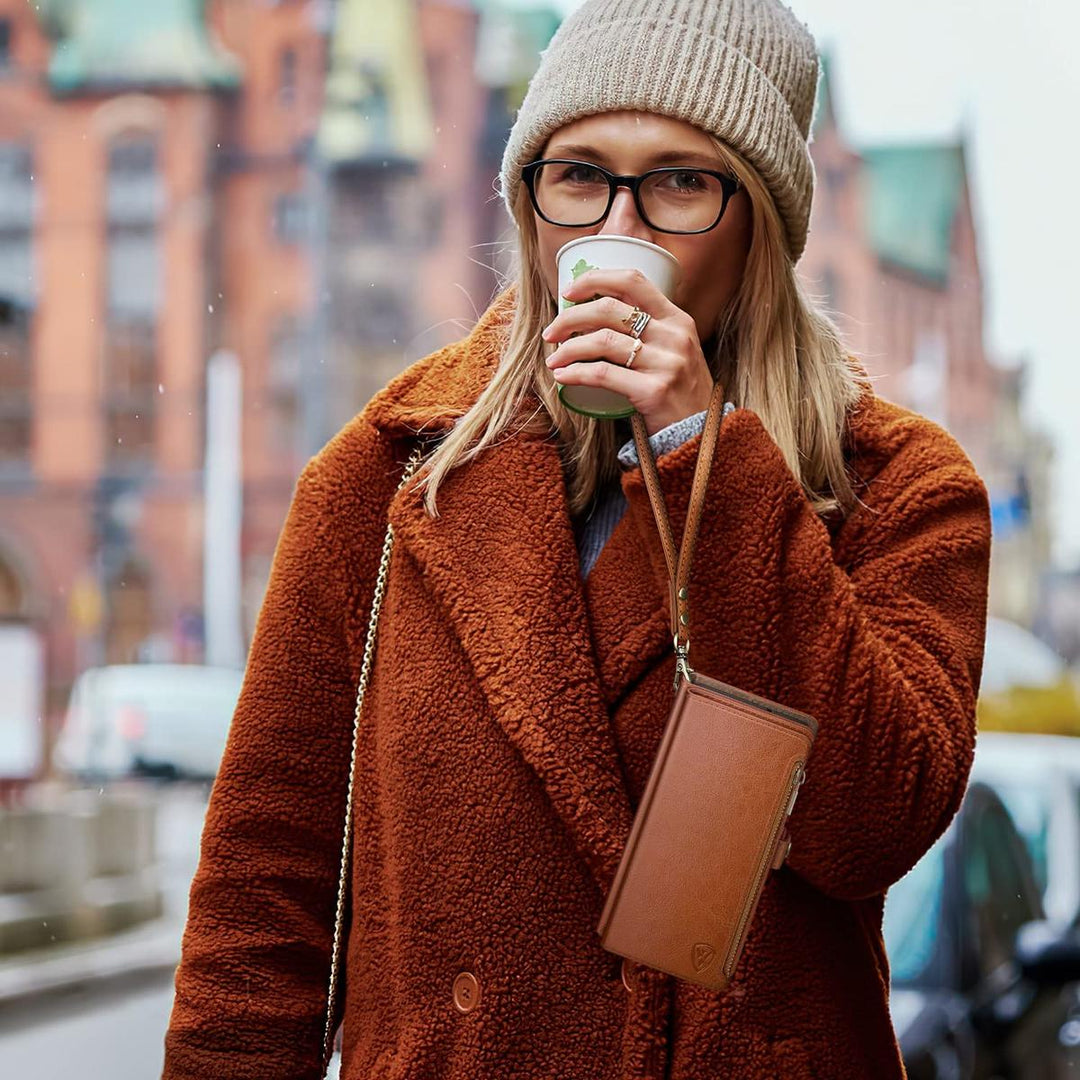 XcaseBar Pro Wallet Case - Wine Red - DOKUTRONIX