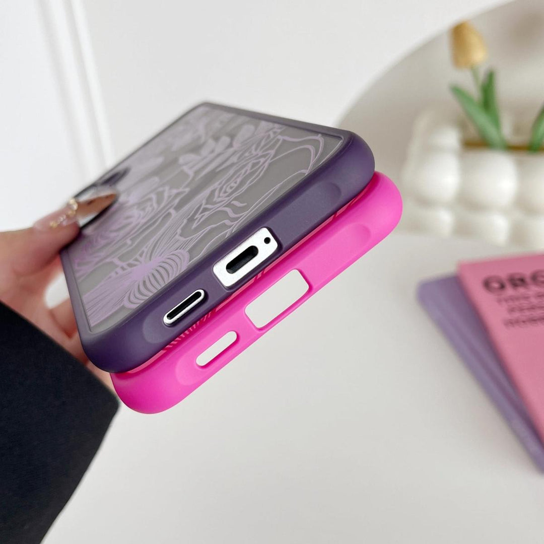 Floral Rose Galaxy S24 Ultra Case by XIZYO - DOKUTRONIX