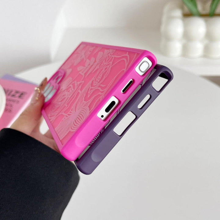 Floral Rose Galaxy S24 Ultra Case by XIZYO - DOKUTRONIX