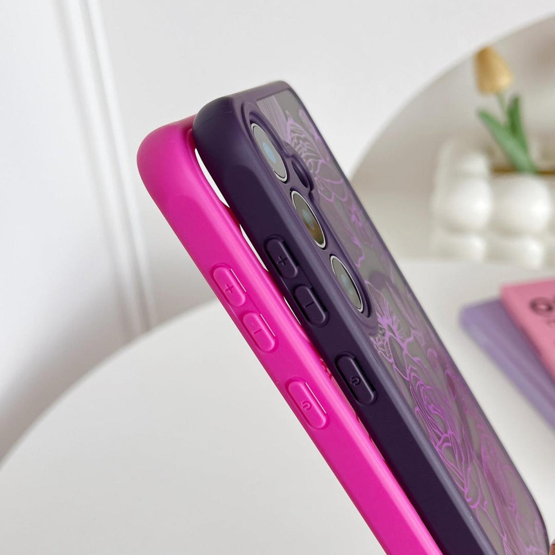 Floral Rose Galaxy S24 Ultra Case by XIZYO - DOKUTRONIX