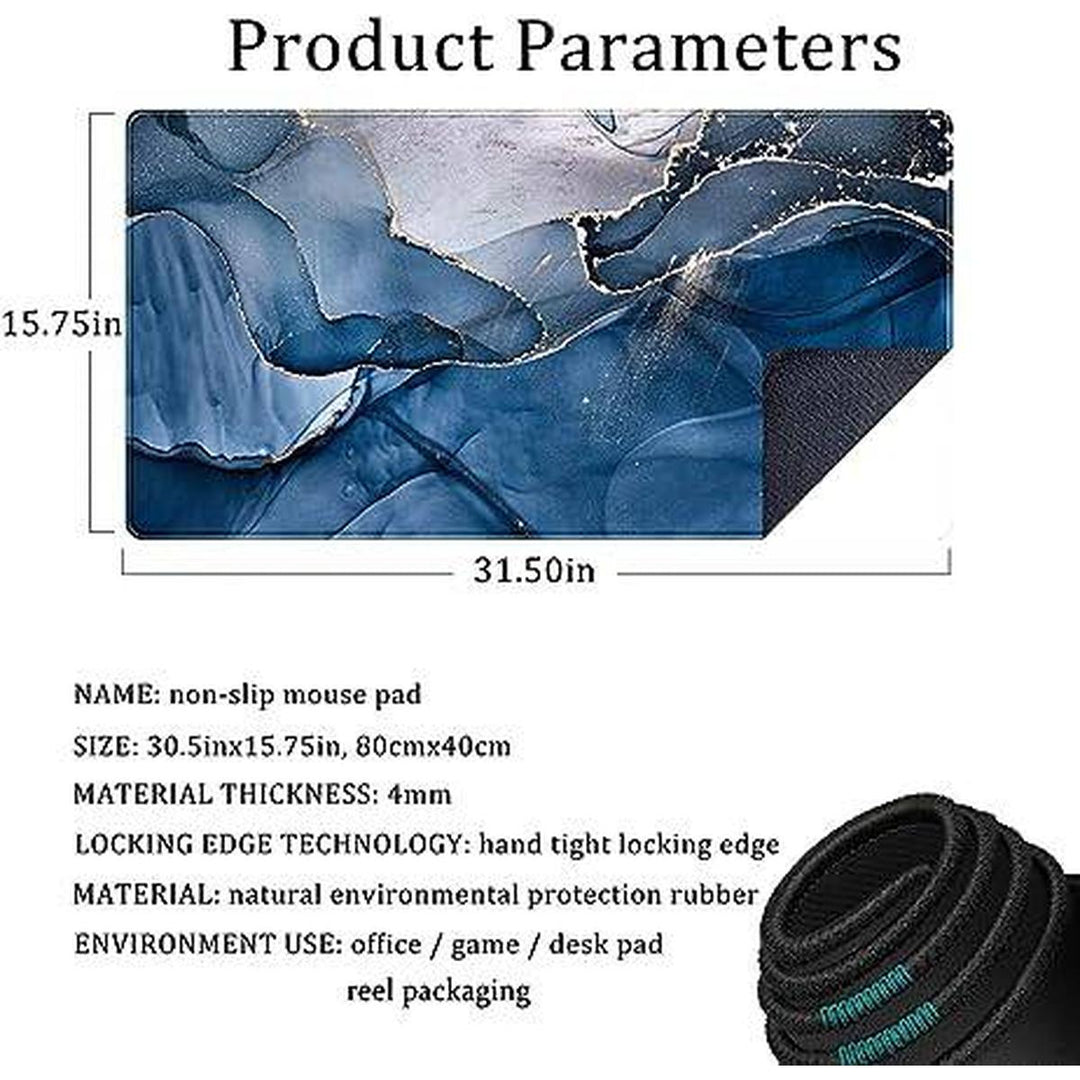 Marble XL Gaming Mouse Pad - Elevate Your Workspace - DOKUTRONIX