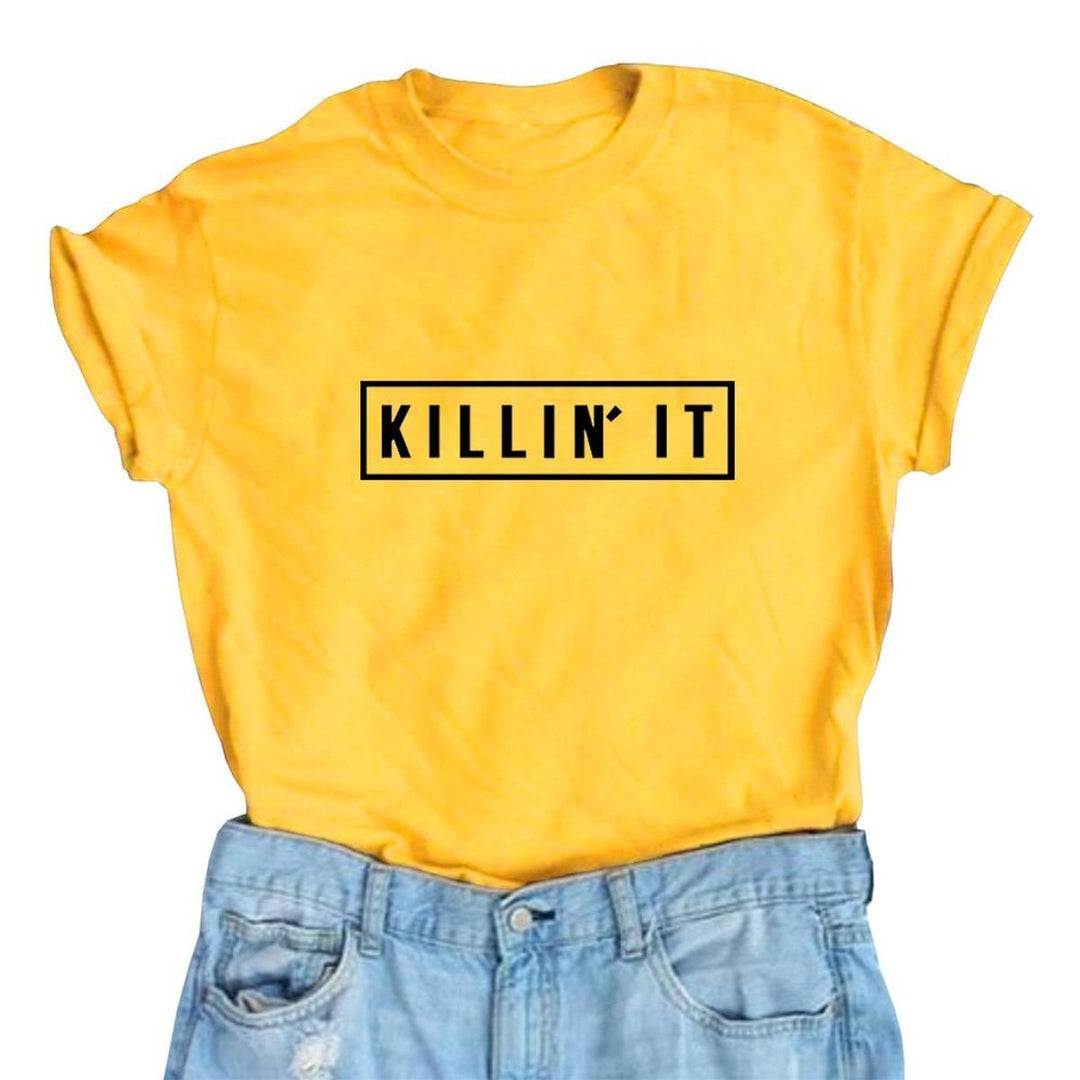 YITAN Teen Girl's Cute & Funny Graphic Tee - DOKUTRONIX