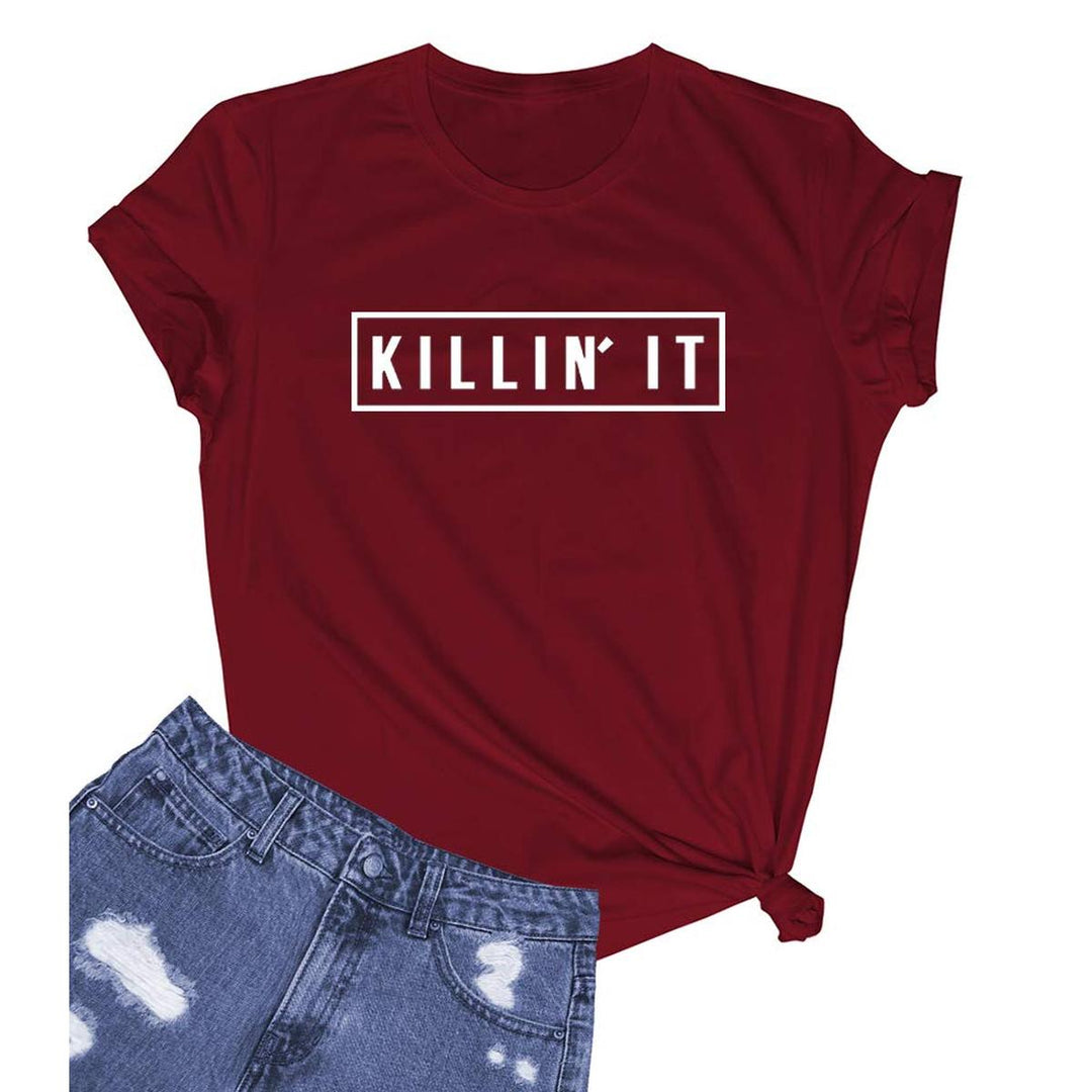 YITAN Teen Girl's Cute & Funny Graphic Tee - DOKUTRONIX