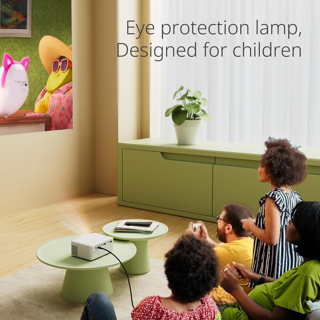 Yoton Mini Projector, Portable Phone small projector 1080P Full HD Supported for iOS/Android/Laptop, Video Projector Y3 Compatible with Fire Stick, HDMI, USB, PS5, Xbox - DOKUTRONIX