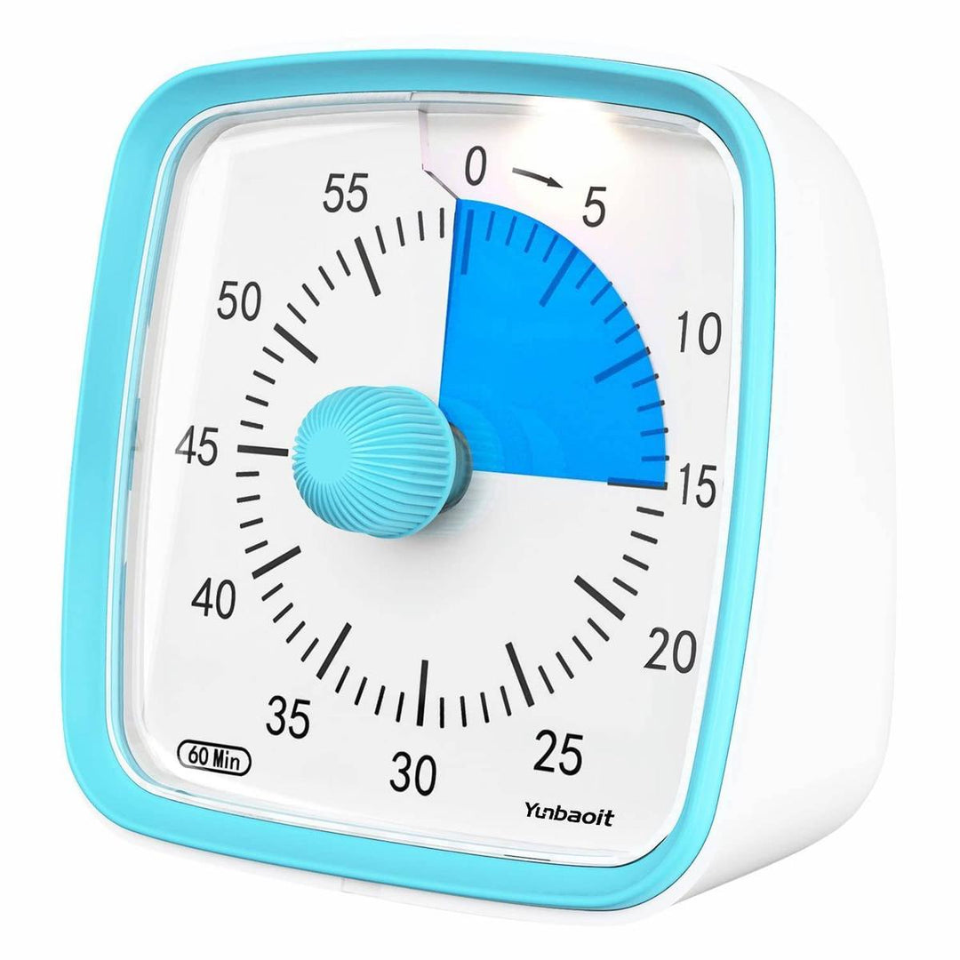 Yunbaoit Silent Visual Timer & Night Light - DOKUTRONIX