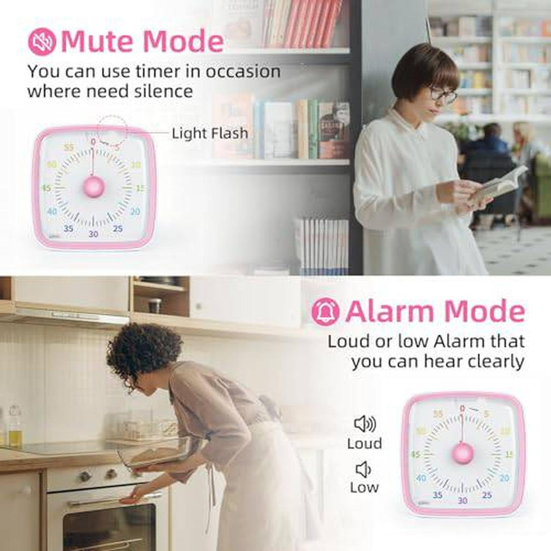 Yunbaoit Silent Visual Timer & Night Light - DOKUTRONIX